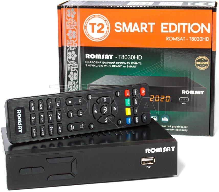 

TV-тюнер Romsat T8030HD, T8030HD