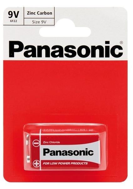 Батарейка Panasonic Red Zink 6F22 1 шт