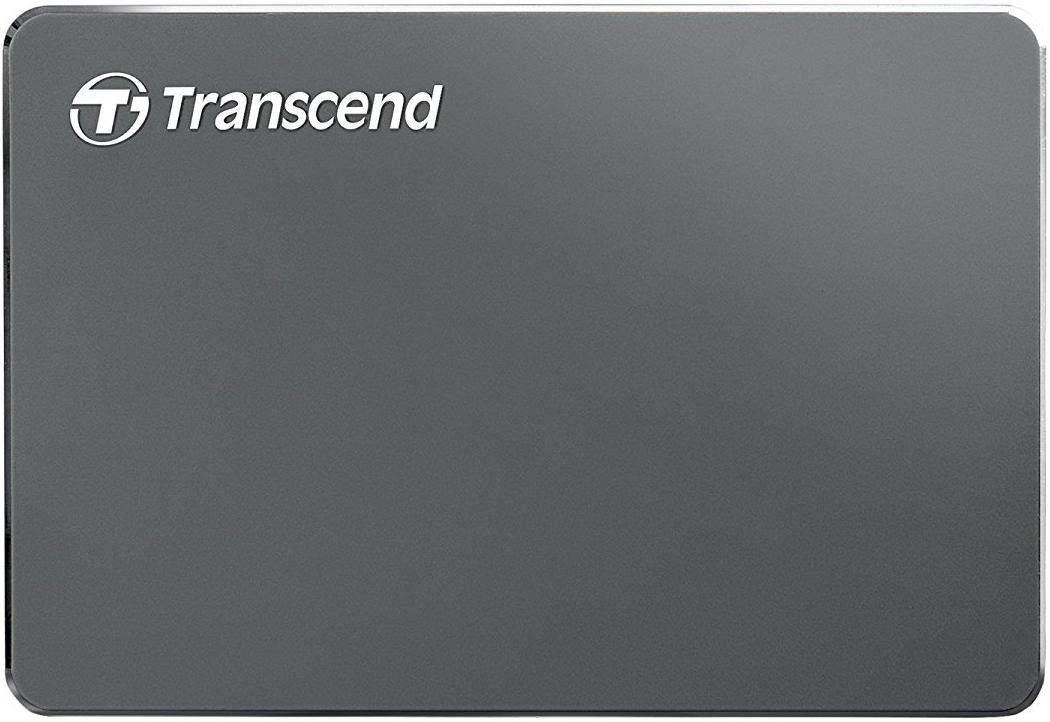 

Зовнішній жорсткий диск Transcend StoreJet 25C3 (TS2TSJ25C3N) 2 ТБ сірий, TS2TSJ25C3N