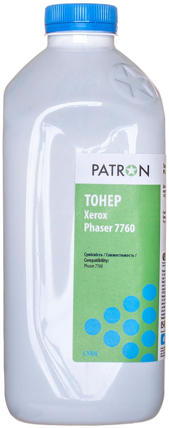 Тонер Patron for Xerox Phaser 7760 Cyan (флакон 400g)